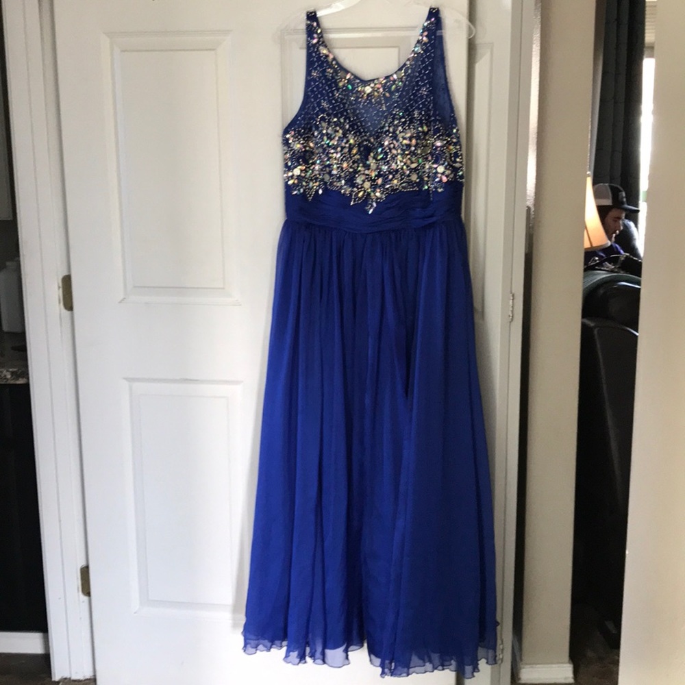 Royal blue Prom dress